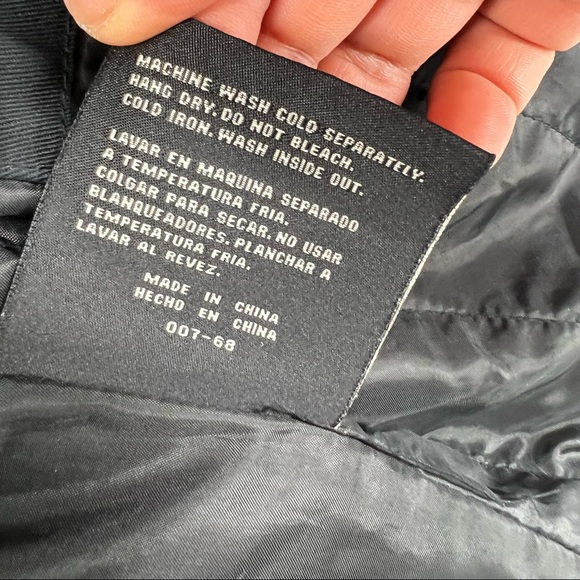 Levi’s two horse brand black jean jacket size M shacket - Picture 8 of 10